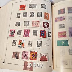 Album de timbres Vintage Scott Grand Award Supplement 1966-67 et jusqu'en 1972 de C à I