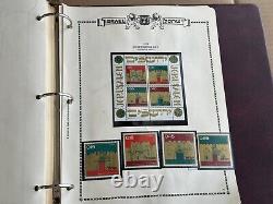 Album de timbres d'Israël Minkus 1948-1974 MNH Histoire postale Collectionnable