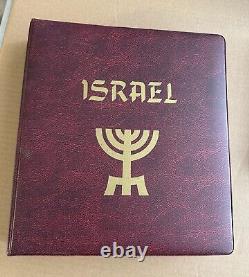 Album de timbres d'Israël Minkus 1948-1974 MNH Histoire postale Collectionnable