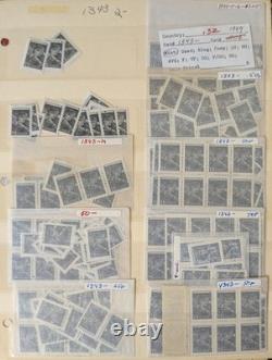 Album de timbres de Russie - Collection précoce de timbres neufs et oblitérés, valeur Scott 7 500 $+