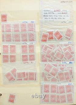 Album de timbres de Russie - Collection précoce de timbres neufs et oblitérés, valeur Scott 7 500 $+