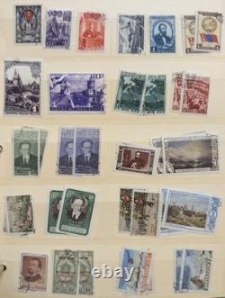 Album de timbres de Russie - Collection précoce de timbres neufs et oblitérés, valeur Scott 7 500 $+