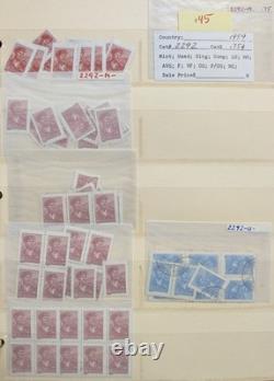 Album de timbres de Russie - Collection précoce de timbres neufs et oblitérés, valeur Scott 7 500 $+