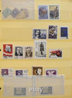 Album de timbres de Russie - Collection précoce de timbres neufs et oblitérés, valeur Scott 7 500 $+