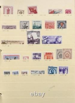 Album de timbres de Russie - Collection précoce de timbres neufs et oblitérés, valeur Scott 7 500 $+