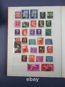 Album de timbres de collection mixte du monde vintage XXe siècle