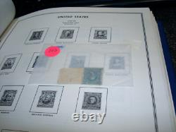 Album de timbres de liberté H. E. Harris Plus de 800 timbres des États-Unis neufs et usagés