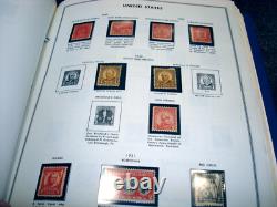 Album de timbres de liberté H. E. Harris Plus de 800 timbres des États-Unis neufs et usagés