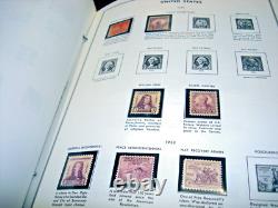 Album de timbres de liberté H. E. Harris Plus de 800 timbres des États-Unis neufs et usagés