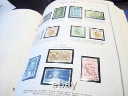 Album de timbres de liberté H. E. Harris Plus de 800 timbres des États-Unis neufs et usagés