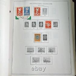 Album de timbres des Pays-Bas de 1982 Minkus avec Antilles Curacao Java Sumatra & Nouvelle-Guinée