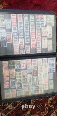 Album de timbres du Canada Grande collection 1800 Victoria à moderne Collection rare