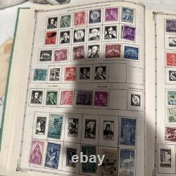 Album de timbres du monde 1960 Grossman avec de très vieux timbres