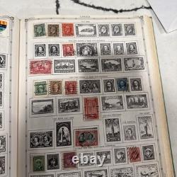 Album de timbres du monde 1960 Grossman avec de très vieux timbres