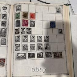 Album de timbres du monde 1960 Grossman avec de très vieux timbres
