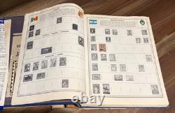Album de timbres du monde Vintage H. E. Harris Le Nouvel Ambassadeur Collection Lot