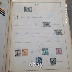 Album de timbres internationaux Scott Junior 1924 Timbres anciens