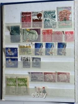 Album de timbres mondial : Animaux, Religion et Figures Historiques, Lot de succession