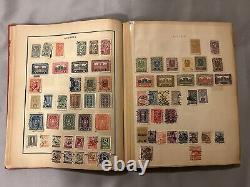 Album de timbres-poste MODERN vintage de 1935 Plus de 3000 timbres du monde entier antérieurs aux années 1960