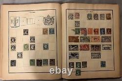 Album de timbres-poste MODERN vintage de 1935 Plus de 3000 timbres du monde entier antérieurs aux années 1960