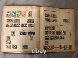 Album de timbres-poste MODERN vintage de 1935 Plus de 3000 timbres du monde entier antérieurs aux années 1960