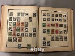 Album de timbres-poste MODERN vintage de 1935 Plus de 3000 timbres du monde entier antérieurs aux années 1960