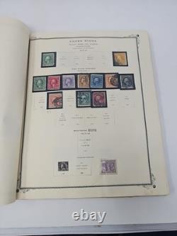 Album de timbres poste américain avec timbres 1847-1952 Lincoln Washington