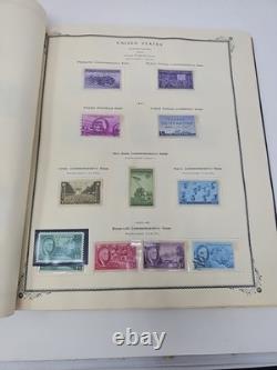 Album de timbres poste américain avec timbres 1847-1952 Lincoln Washington