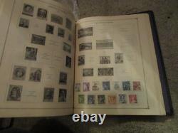 Album de timbres-poste international avec timbres (Album de timbres D) britannique à tchèque