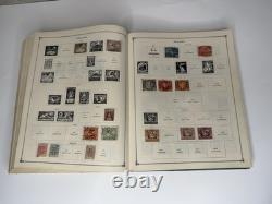 Album de timbres-poste junior international Scott 1921 avec collection de timbres vintage