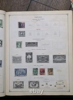 Album de timbres-poste junior international Scott 1933 ? COLLECTION DE TIMBRES VINTAGE