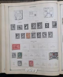 Album de timbres-poste junior international Scott 1933 ? COLLECTION DE TIMBRES VINTAGE