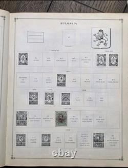 Album de timbres-poste junior international Scott 1933 ? COLLECTION DE TIMBRES VINTAGE