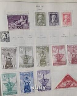 Album de timbres-poste junior international plus de la moitié est pleine. Bon état.