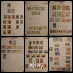 Album de timbres roumains 1862-1957, timbres MH, collection précieuse