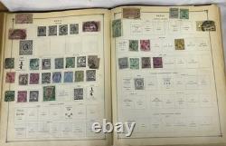 Album international de timbres-poste junior des années 1920-1930, des centaines de timbres, lire la description