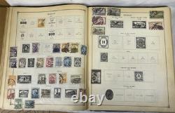 Album international de timbres-poste junior des années 1920-1930, des centaines de timbres, lire la description