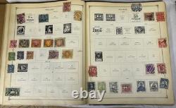 Album international de timbres-poste junior des années 1920-1930, des centaines de timbres, lire la description