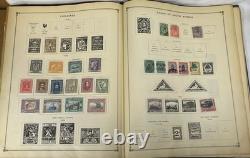 Album international de timbres-poste junior des années 1920-1930, des centaines de timbres, lire la description