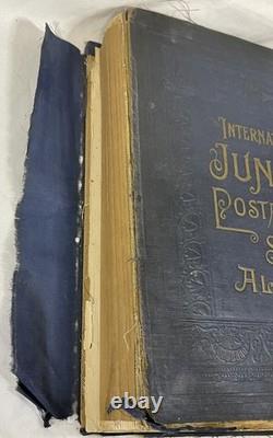 Album international de timbres-poste junior des années 1920-1930, des centaines de timbres, lire la description