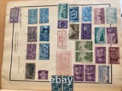 Album moderne de timbres-poste 1933. Collection complète avec livre collectif, timbres.