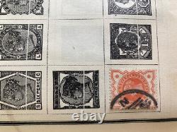 Album moderne de timbres-poste 1933. Collection complète avec livre collectif, timbres.