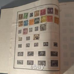Album moderne de timbres-poste 1952, livre Scott Publications, plus de 1000 timbres non triés