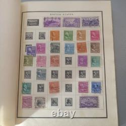 Album moderne de timbres-poste 1952, livre Scott Publications, plus de 1000 timbres non triés
