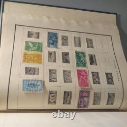 Album moderne de timbres-poste 1952, livre Scott Publications, plus de 1000 timbres non triés