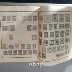 Album moderne de timbres-poste 1952, livre Scott Publications, plus de 1000 timbres non triés