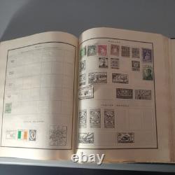 Album moderne de timbres-poste 1952, livre Scott Publications, plus de 1000 timbres non triés