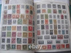 Album mondial de timbres H. E. Harris Senior Statesman 1979 avec des milliers de timbres