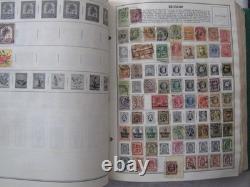 Album mondial de timbres H. E. Harris Senior Statesman 1979 avec des milliers de timbres