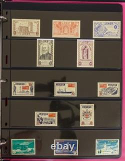 Album spécialisé pour une collection complète des timbres de la poste locale de l’île de Lundy ZAYIX